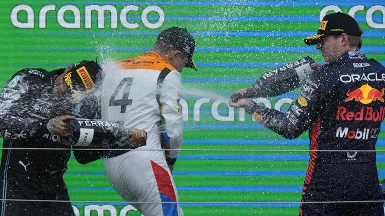 Lewis Hamilton happy his old team McLaren is competitive again despite losing out for 2nd at British GP Hamilton happy his old team McLaren is competitive again despite losing out for 2nd at British GP