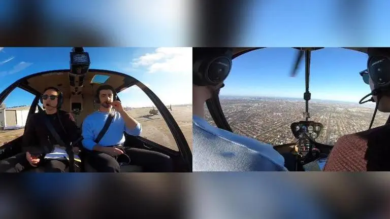 Uber driver takes passenger to the airport, gets invited for a helicopter ride; watch Uber