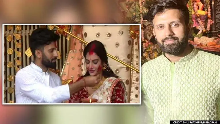 'We lived together as husband & wife': Nusrat Jahan's 'husband' Nikhil Jain breaks silence Nusrat Jahan