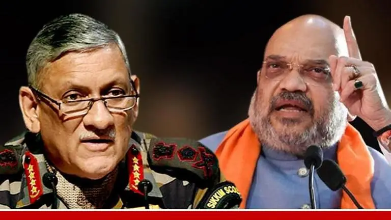 Amit Shah congratulates CDS Rawat, says he will further govt's aspirations of "New India" Amit Shah