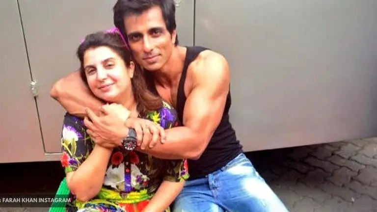 Sonu Sood is 'proud of saviour' Farah Khan for ensuring safe menstrual hygiene for women Sonu Sood