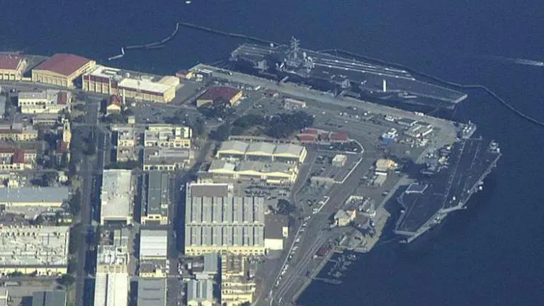 California military base locked down after vehicle runs gate