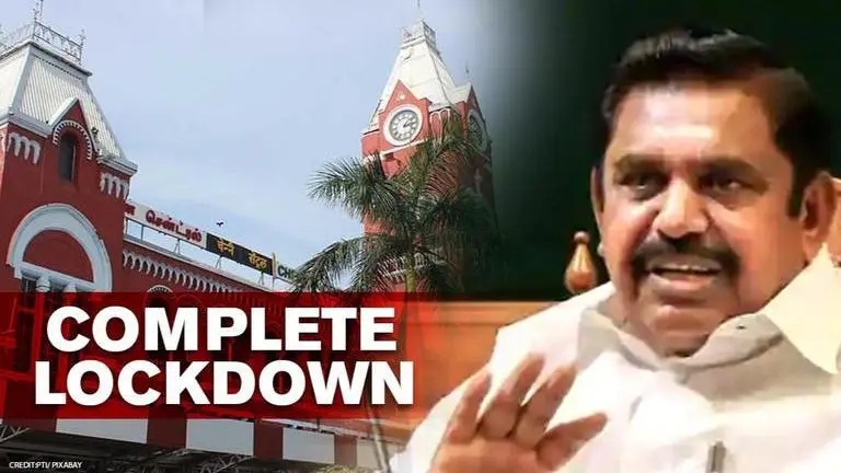 COVID-19: Complete lockdown to be enforced in 5 Tamil Nadu cities between April 26-29 COVID-19