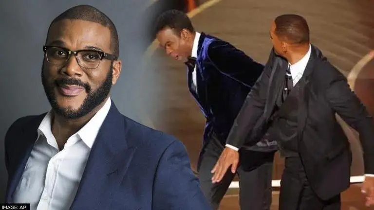 Tyler Perry reveals Will Smith was in disbelief & 'devastated' moments after Oscars slap Tyler Perry, will smith's oscar slap