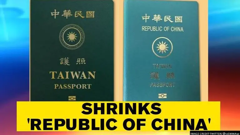 Taiwan unveils new passport asserting independent identity, removes 'Republic of China' Taiwan