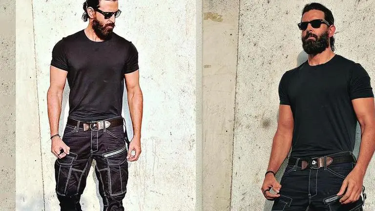 Hrithik Roshan drops new pics from upcoming film 'Vikram Vedha' co-starring Saif Ali Khan hrithik roshan