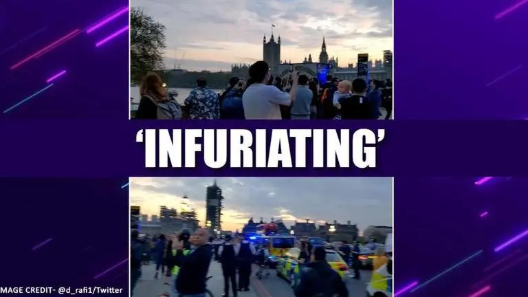 Britons ignore lockdown rule as they gather on Westminster bridge to ‘clap of carers’ Britons