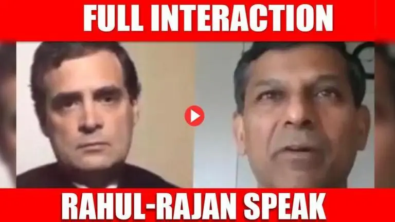 Rahul Gandhi's interview with Raghuram Rajan out; Watch FULL tete-a-tete on Covid here Congress