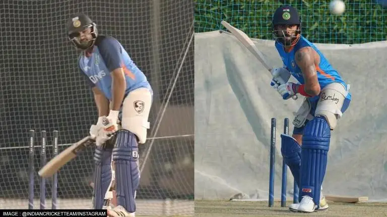 Kohli and Rohit look in fantastic touch at practice session ahead of T20 World Cup; watch T20 World Cup