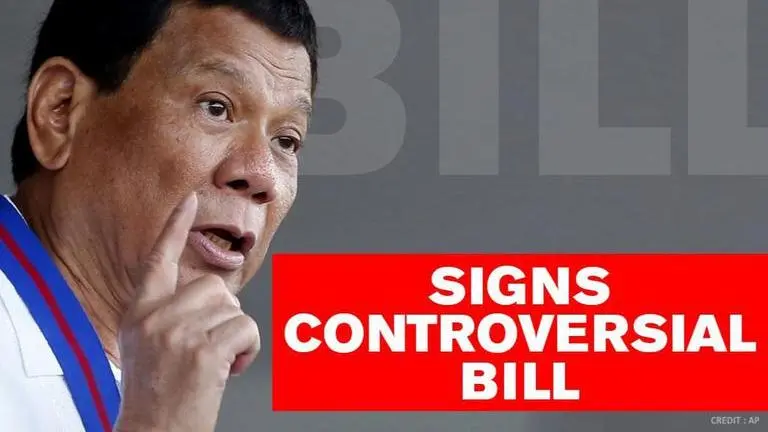 Philippine President signs anti-terror bill, critics denounce it as 'tool for suppression' Philippine
