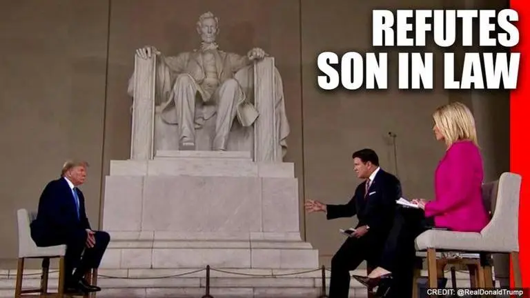 Trump back from mid-Covid Presidential retreat; disputes son-in-law Jared at TV town hall Trump