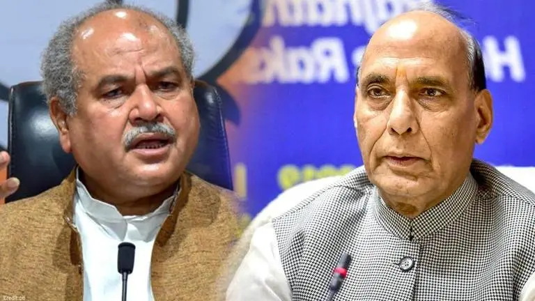 On eve of talks with farmers, Tomar meets Rajnath to discuss govt strategy to end deadlock