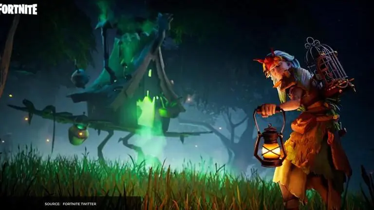Fortnite releases their new Baba Yaga skin and Hex Hut glider for Fortnitemares fortnite