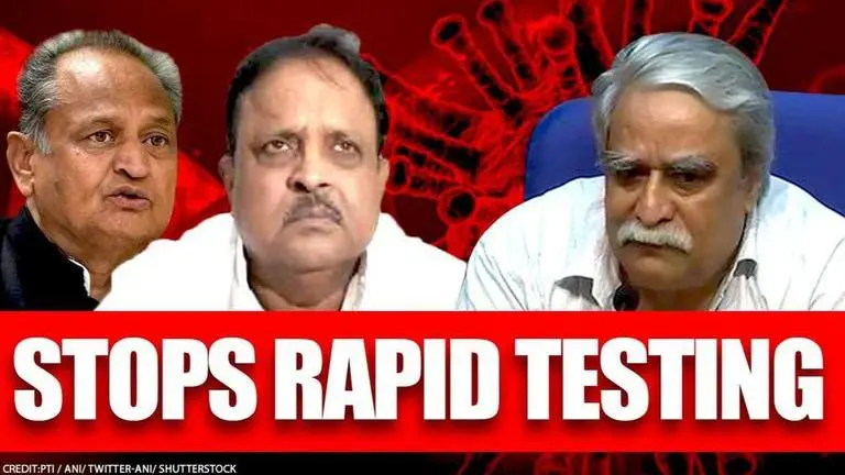 Rajasthan stops rapid testing, Health Min says accuracy of ICMR testing kit 'questionable' Rajasthan