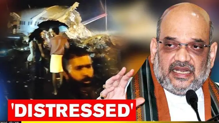 Air India plane crash: Amit Shah 'distressed'; directs NDRF to assist in rescue operations amit shah