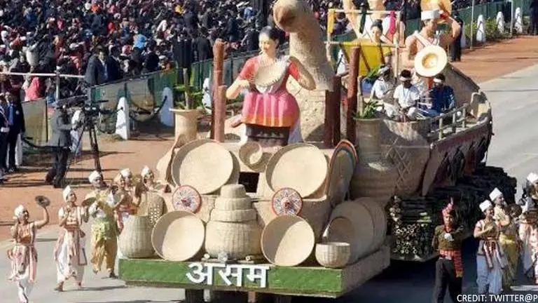 Republic Day 2020: Tableau passes through Rajpath during full dress rehearsal Republic Day
