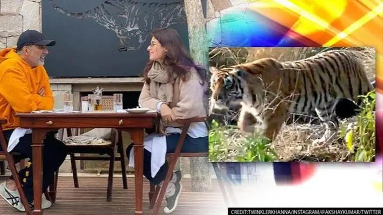 Akshay Kumar accomplishes 'Mission Ranthambore' on his wedding anniversary; Watch Akshay Kumar