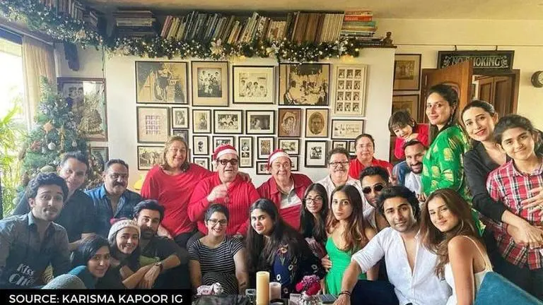 Karisma Kapoor gives glimpse of Christmas celebrations with Ranbir Kapoor and family Karisma Kapoor