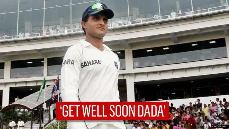 On Sourav Ganguly's hospitalisation, 'Get Well Soon Dada' floods Twitter; fans send love Sourav Ganguly