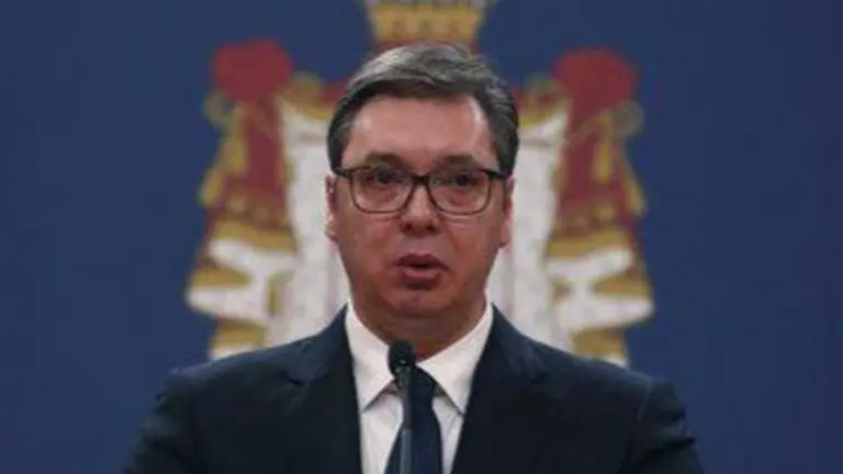 Serbian president declares landslide election win