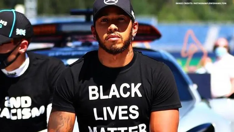 Lewis Hamilton urges broadcasters to do more to promote F1's anti-racism message Lewis Hamilton