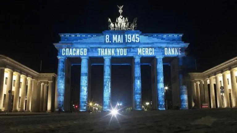 Putin marks Victory Day in virus-reduced ceremony