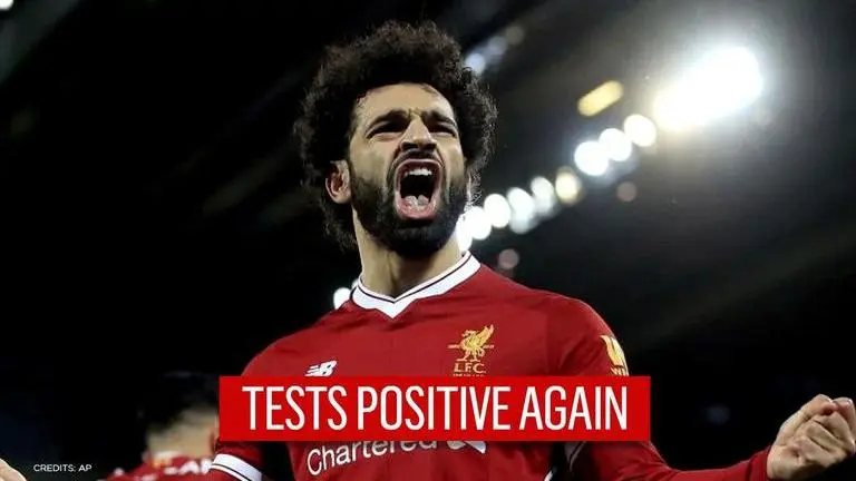 Liverpool's star forward Mohamed Salah tests positive for COVID-19 again Mohamed Salah