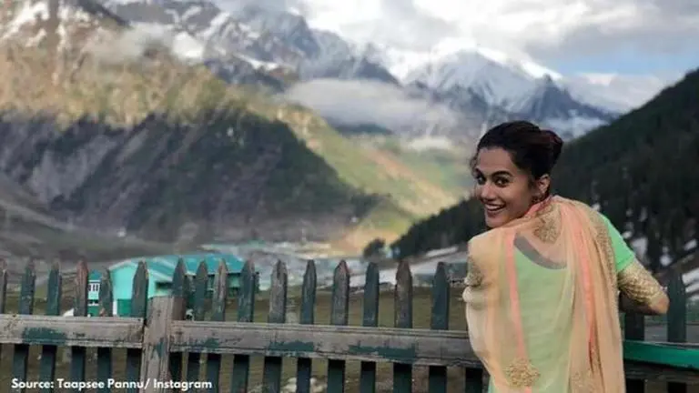 When Taapsee Pannu shared a heartfelt message for Kashmir on Instagram Taapsee Pannu