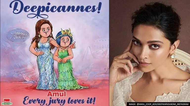 As Deepika Padukone joins Cannes Festival 2022 jury, Amul pays tribute to Bollywood icon amul