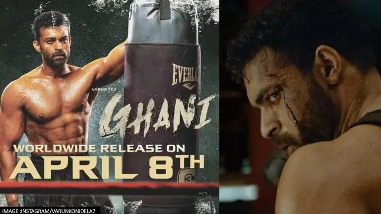 Varun Tej packs a powerful punch with 'Ghani' trailer; says 'glimpse of hard work put in' Varun Tej, Ghani trailer, Ghani release date, Varun Tej as boxer, Saiee Manjrekar