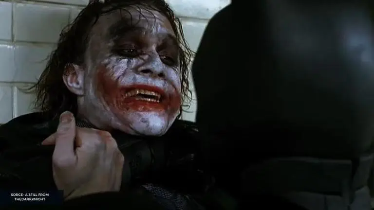 Heath Ledger told Christian Bale to hit him in 'The Dark Knight' interrogation scene Heath Ledger
