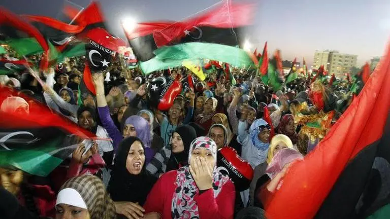 Libyans in Tripoli mark 10 anniversary of uprising Libyans in Tripoli mark 10 anniversary of uprising