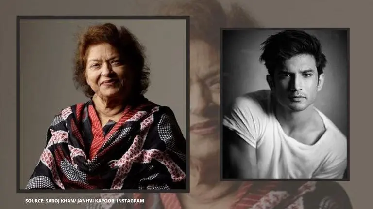 Saroj Khan's last post about Sushant Singh Rajput will leave you teary-eyed saroj khan's death