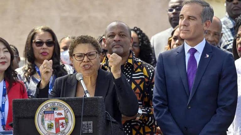 Democrat Bass takes charge as LA mayor amid homeless crisis | Republic ...