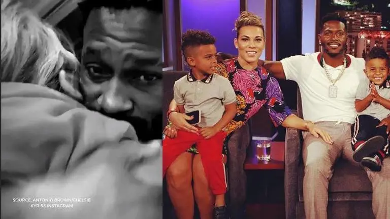 Antonio Brown proposes to long-time partner Chelsie Kyriss; makes Instagram announcement Antonio Brown