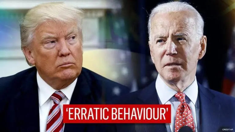 Trump should not receive intelligence briefings due to his 'erratic behavior', says Biden Trump