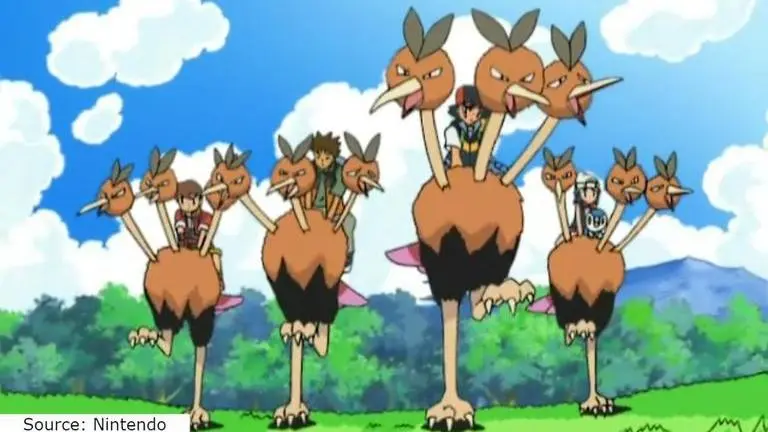 Pokemon Go dodrio's best moveset: What are the best moves of this flying-type Pokemon? Image Source: Nintendo