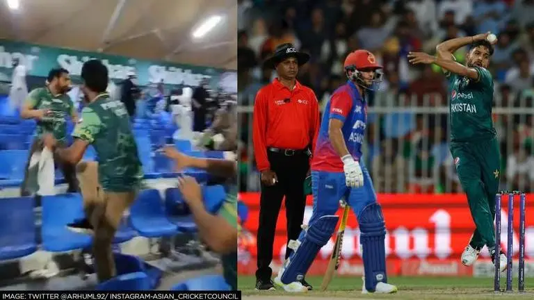 Ugly brawl sparks off at Sharjah as AFG fans throw chairs at spectators after team loses Pak vs AFG Asia Cup 2022