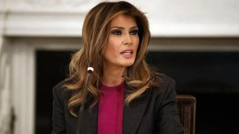 Melania Trump reportedly made winning bid for her own NFT piece placed on auction Melania Trump