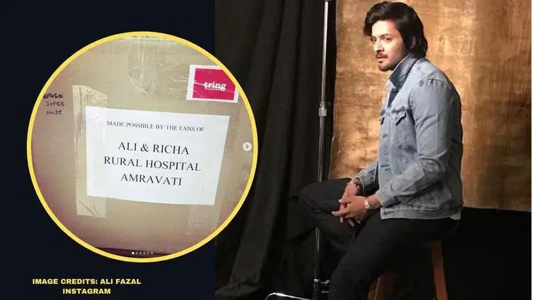 Ali Fazal, Richa Chadha & others donate PPE gear to frontline workers; See pics Ali Fazal