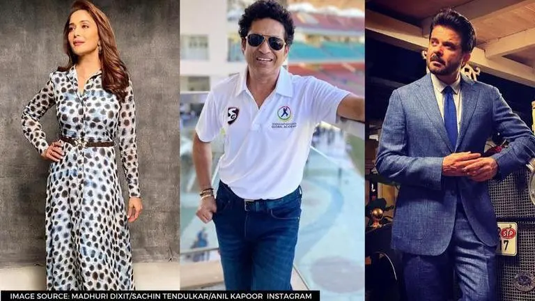 Anil Kapoor, Madhuri Dixit & Lata Mangeshkar wish Sachin Tendulkar on his birthday anil kapoor
