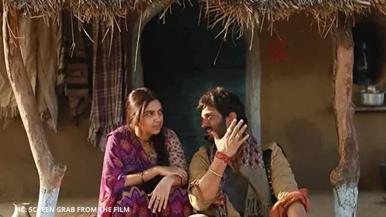 Bhumi Pednekar's BTS pictures and videos from the sets of 'Sonchiriya' Bhumi Pednekar