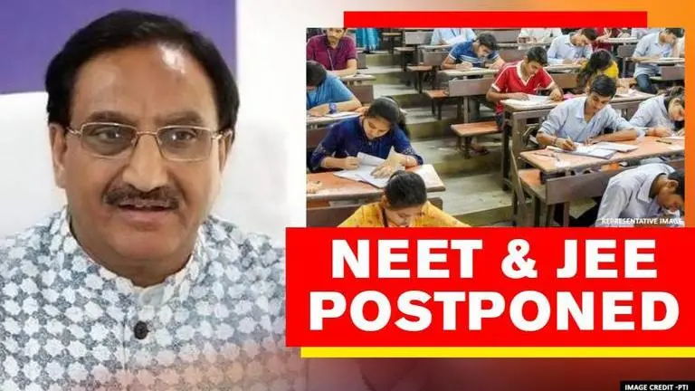 NEET, JEE main 2020 exams postponed to September owing to COVID-19 crisis NEET