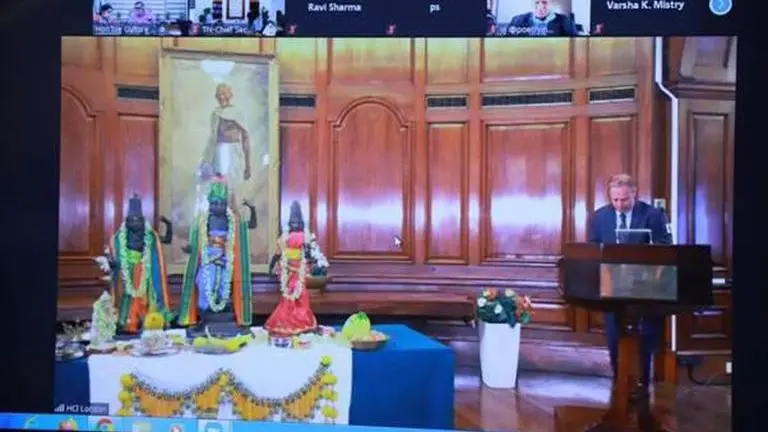 Three 15th Century idols stolen from Tamil Nadu 40 years ago returned by to India by British Police Idols