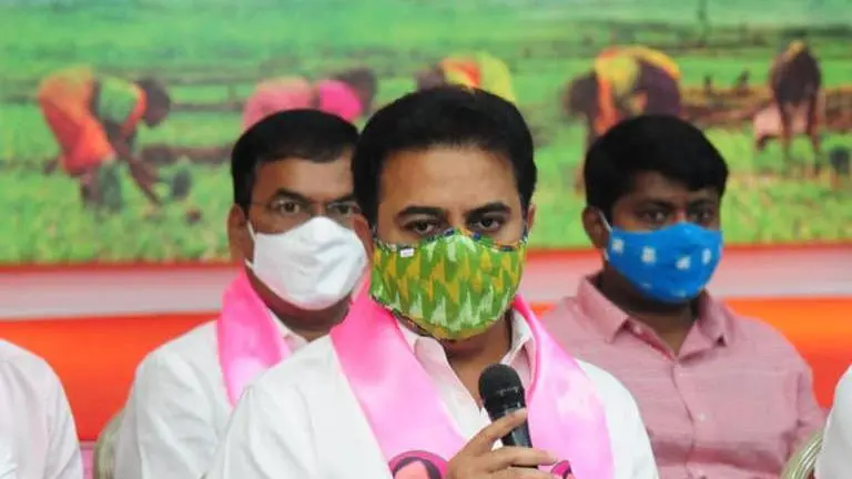 T'gana rains: Minister K T Rama Rao slams Centre for not extending financial assistance