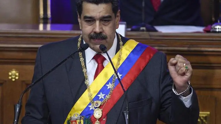 Venezuela President votes in National Assembly elex
