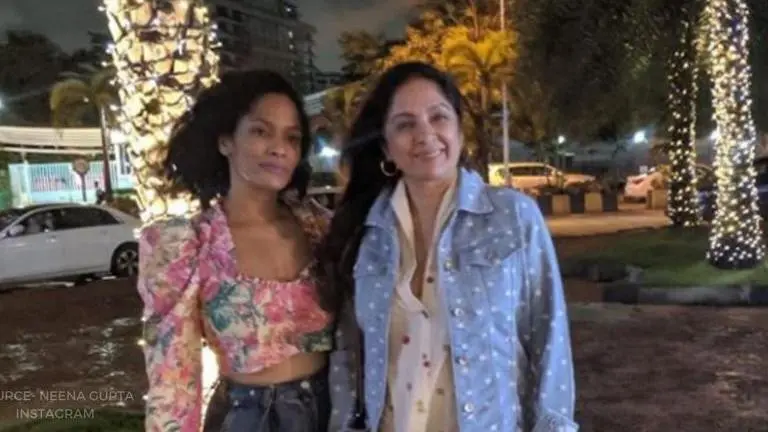 Neena Gupta wishes daughter Masaba on her birthday with a nostalgic picture Neena Gupta