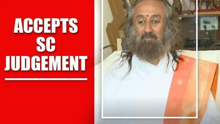 Sri Sri Ravi Shankar welcomes SC verdict on Ayodhya land dispute Sri Sri