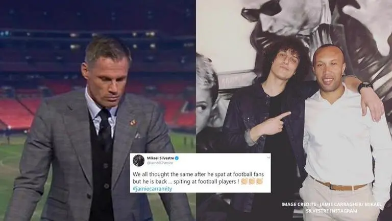Mikael Silvestre blasts Jamie Carragher over spitting at fan amid David Luiz criticism david luiz