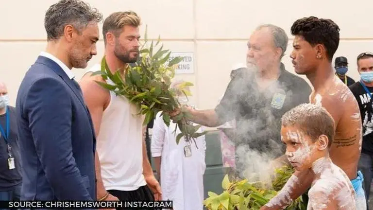 Chris Hemsworth starts 'Thor: Love and Thunder' shooting with traditional ceremony Chris Hemsworth
